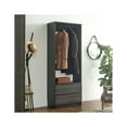 thumbnail image 2 of Prosper 32" Gray Wood Walk-in Closet with Two Shelves, 2 of 4