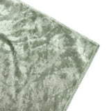 Efavormart 72"x 72" Sage Green Premium Velvet Square Table Overlay ...