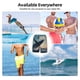 thumbnail image 5 of Balery Dancing Whale Bañador para hombre, shorts de playa de secado rápido con entrepierna y forro de compresión-Medium, 5 of 5