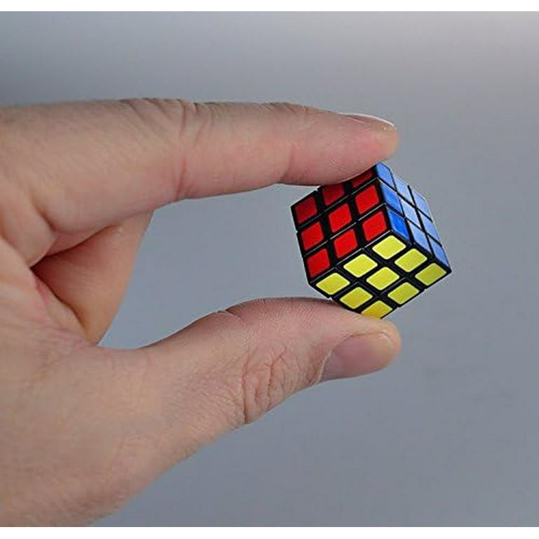 World's Smallest Rubik's Cube - Mini Puzzle, Travel Toy, Brain