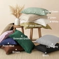 thumbnail image 3 of Sasttie Queen Comforter Set Dark Brown, 3 Piece Solid Bedding for All Seasons, Soft and Breathable Down Alternative Bed Set with 2 Pillowshams, 3 of 9