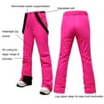 thumbnail image 5 of Pants For Women Waterproof Insulated Snowboard Suspenders Pants Snow Ski Bib Trousers Pants, 5 of 7