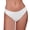 Gray, variant on Yoga Thong Panties for Women - Mid Waist Ice Silk Seamless Briefs, Invisible No Show Base Layer for Gym Daily Wear