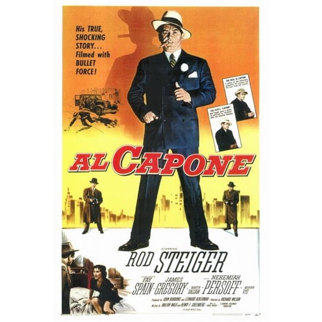Posterazzi MOVEF3184 Al Capone Affiche de Film - 27 x 40 Po.