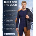 thumbnail image 2 of Thermal Underwear Long Johns for Men Fleece Lined Base Layer Tops and Bottoms Set Cold Weather Clothing Gear Winter Gift, 2 of 7