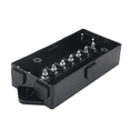 thumbnail image 2 of Weatherproof 7 Pole Cord Connection Box 7 Way Electrical Trailer Junction Box 7 Gang Trailer Wire Harness Junction Box,1Set x Connection Box, 2 of 6