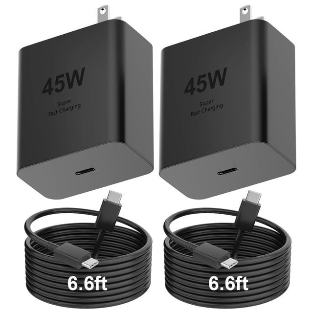 Cargador BStaff tipo C de 45 W de carga rápida para Samsung Galaxy