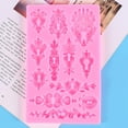 thumbnail image 2 of Rvaymup Vintage Embossed Pattern Silicone Craft Mold 3D Fondant Chocolate Candy Mold DIY, 2 of 7
