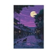thumbnail image 6 of Yayeee Garden Flag 12" x 18" Double Sided Outdoor Yard Lawn Holiday Decorations, Purple Street, 6 of 6