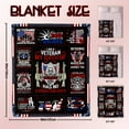 thumbnail image 4 of Veterans Gifts, Gifts for Veterans Blanket, Vietnam Veteran Gifts, Veterans Day Gifts for Hard Head Veteran Gifts for Men Fathers Day, Navy Army Air Force Veteran Gifts Throw Blanket 50”x60”, 4 of 5