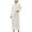 White, variant on XMMSWDLA Women's Fleece Robes, Long Winter Warm Soft Plush Bathrobes for Women, Fluffy Comfy House Coat Bathrobes for Women
