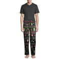 thumbnail image 2 of Rick & Morty Men's Christmas Pajama Pants, 2 of 6
