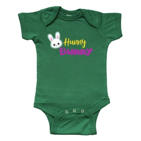 

Inktastic Hunny Bunny White Bunny Easter Bunny Rabbit Gift Baby Boy or Baby Girl Bodysuit