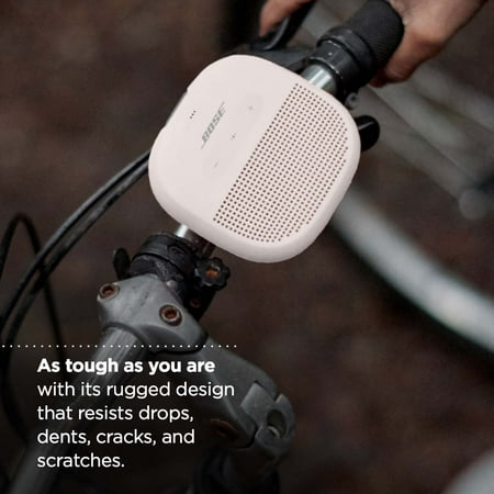 Bose - SoundLink Micro Portable Bluetooth Speaker with Waterproof Design - White Smoke