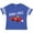Football Blue and White, variant on Inktastic Born to Race- Red Race Car Boys or Girls Toddler T-Shirt