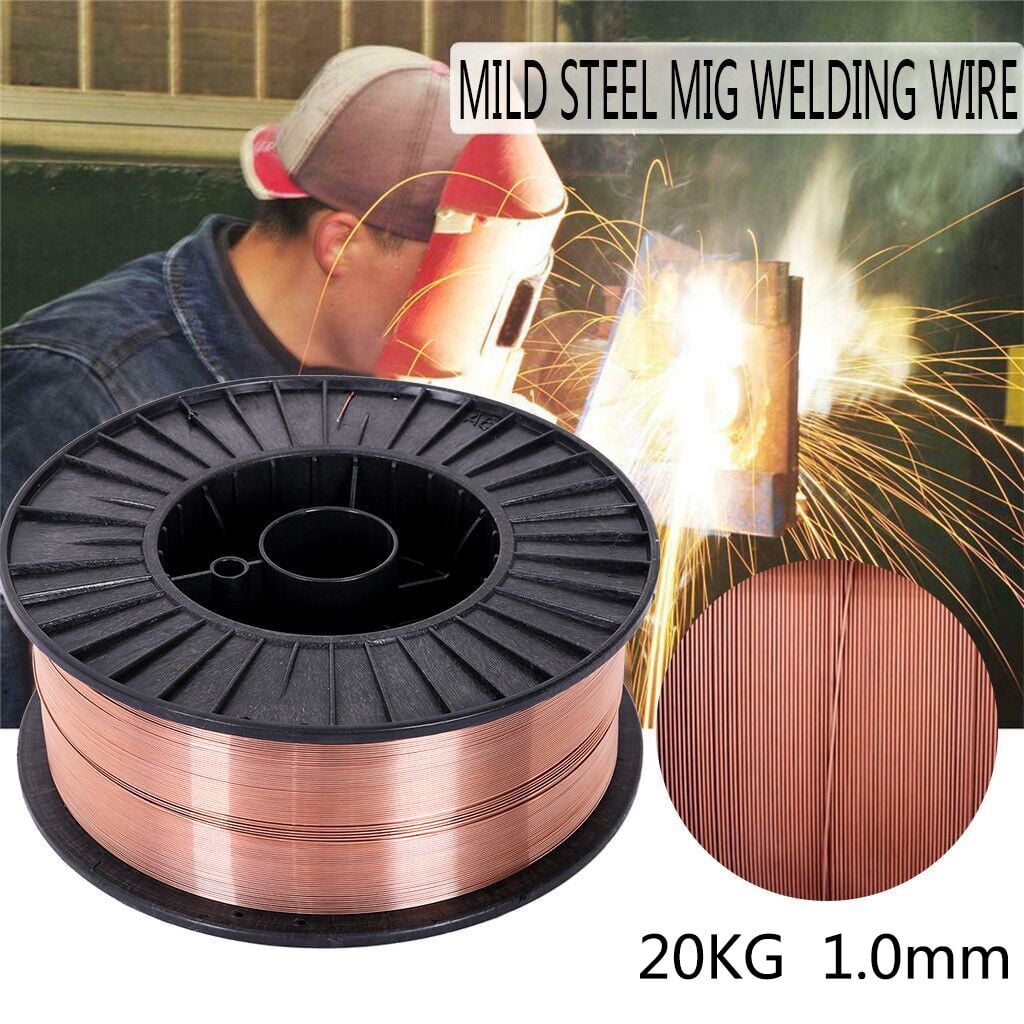 Mild Steel MIG Welding Wire 2 Rolls 11 Lbs 1.2 mm ER70S-6 .045" 