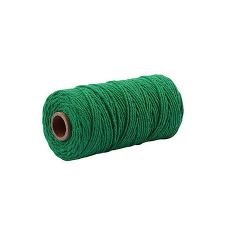

BKFYDLS Kitchen Tools and Kitchen Decor in Home DYI Macrame Yarn 3 mm x 100 m Decorative Warp Cotton for Knitting Crafts on Clearance