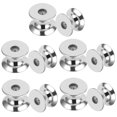 thumbnail image 4 of Minkissy 10Pcs Silver Kitchen Cupboard Handles for Furniture Knobs with Modern Style, 4 of 8