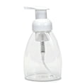 thumbnail image 4 of 4, Clear, 8.5 oz (250 ml), Oval, Plastic Foaming Soap Dispensers, with White Pumps, 4 of 4