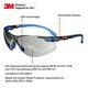 thumbnail image 2 of Gafas de seguridad S1102SGAF, Solus, antivaho, lentes grises, 2 of 6