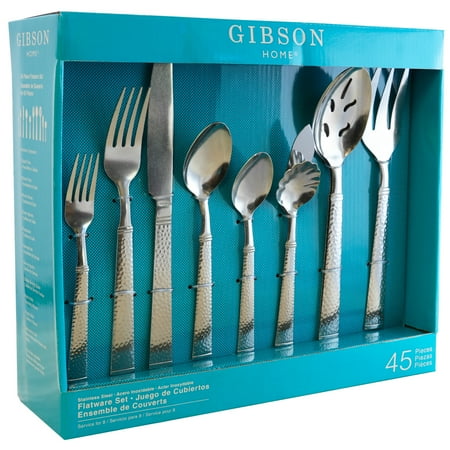 Gibson Home Prato Flatware Set - 45 Piece