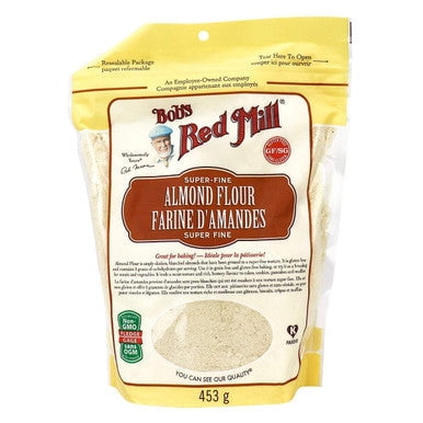 BOB'S RED MILL Flour Almond Meal, 453g/16 oz.
