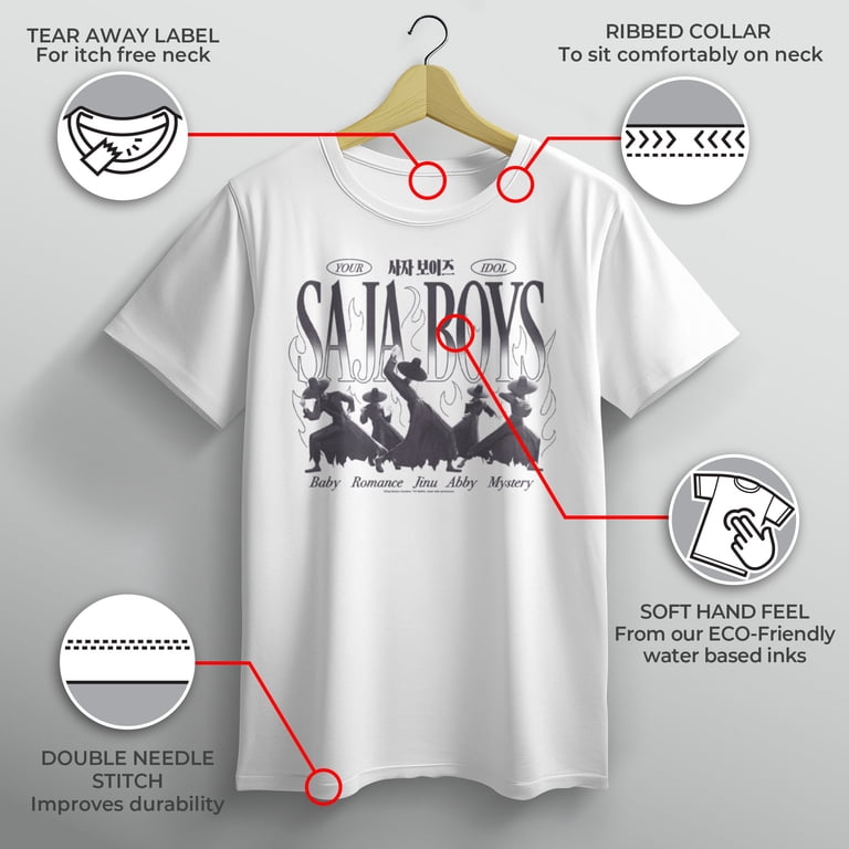 Boys KPop Demon Hunters Your Saja Boys Idols T Shirt - Walmart.com