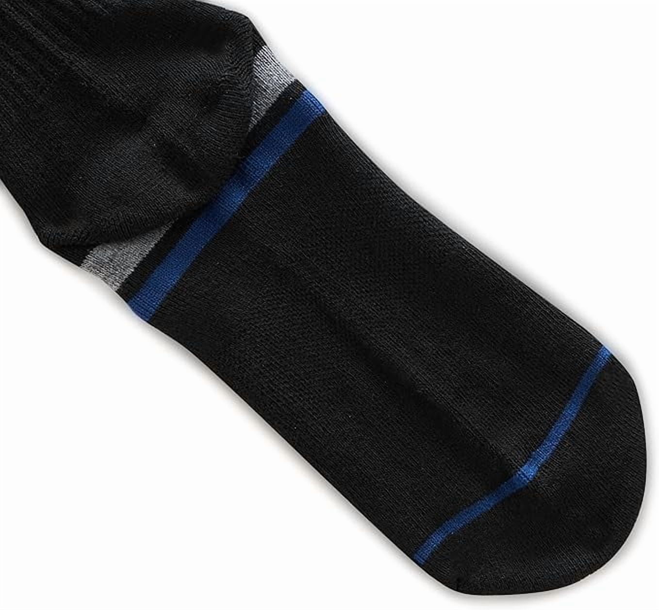 Champion Men's Moisture-Wicking Cushioning & Arch Support Ankle Socks (6-Pack)