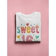 thumbnail image 3 of Sweet 16 Sweatshirt Women -SPIdeals Designs, Female Large, 3 of 4