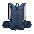 thumbnail image 4 of Mornei Hiking Backpack Camping Daypack Decorative Nylon Carrying Bag Breathable Outdoor navy, 4 of 9