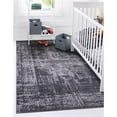 thumbnail image 1 of Unique Loom 3149303 10 x 13 ft. Traditional Aarhus Rectangular Rug, Dark Gray, 1 of 1