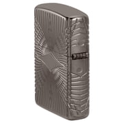 Zippo Pattern Armor Black Ice Pocket Lighter