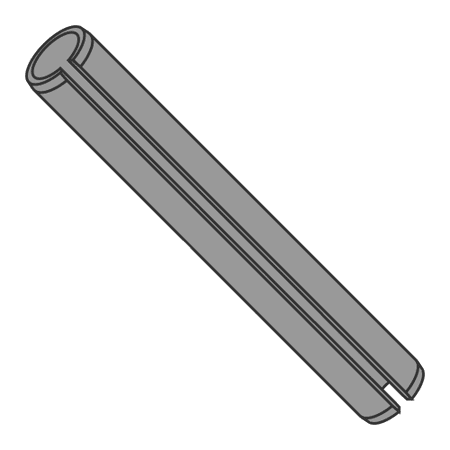 

M8 x 30mm Roll (Spring) Pins / Steel / Plain (Thermal Black) / ISO 8752 (Quantity: 1 000 pcs)