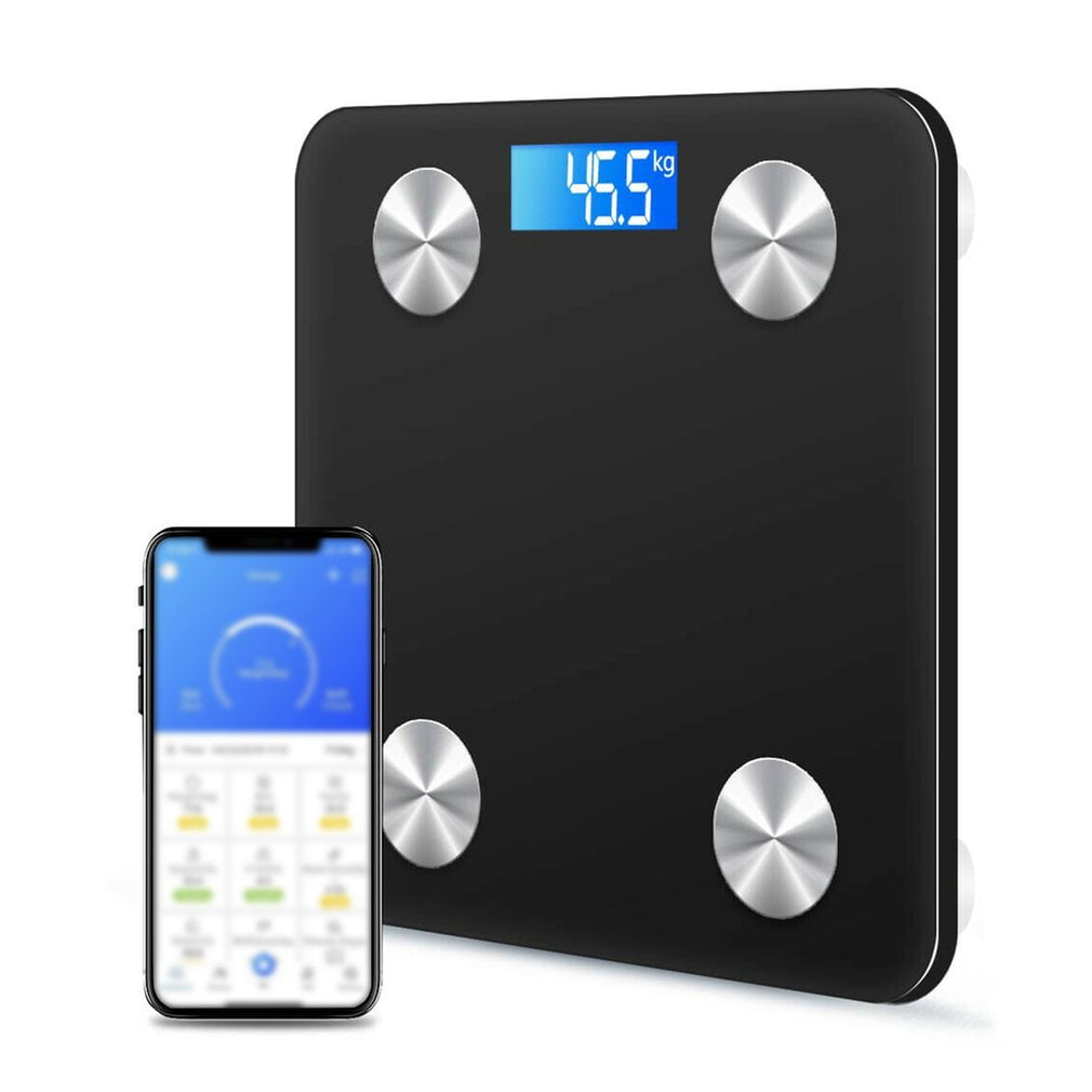 180KG Digital Scale Bathroom Electronic Scales Backlit Body Fat Weight Bluetooth 