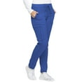 thumbnail image 3 of Dickies Dynamix Women Scrubs Pant, Natural Rise Skinny Drawstring, DK190, L, Royal, 3 of 7