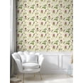 thumbnail image 5 of Ambesonne Thistle Peel & Stick Wallpaper for Home, Vintage Composition, 13"x72", Multicolor, 5 of 6