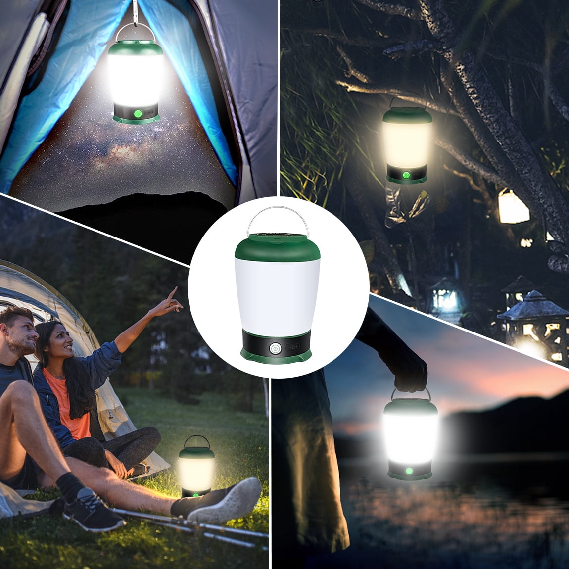 Letour 350 Lumens Universal Rechargeable LED Camping Lantern