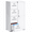 White, variant on IKIMI 52.4"H Vertical File Cabinet with Lock, Steel File Locker with 4 Drawers and 1 Door for School, Living Room, Bedroom, Office, White