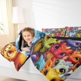 thumbnail image 4 of Homewish Children Kids Cartoon Dragon Bedding Comforter Set 2pcs,Cute Animal Twin Comforter Sets Microfiber,Magical Wildlife Breathable Bedding Set,Microfiber Bedroom Decor,Reversible, 4 of 8