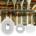 thumbnail image 2 of SHISUYAN Trumpet Spring Repair Washers Enhance Sound Quality and Performance 6pcs White Plastic Metal, 2 of 8