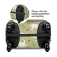 thumbnail image 3 of Haiem Cute Rabbit And Flower Luggage Cover Printed Suitcase Covers for Luggage Elastic Washable Suitcase Protector Fits 18-32 Inch Luggage-Large, 3 of 8