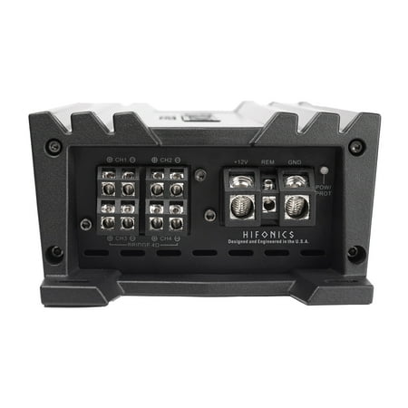 Hifonics - COLOSSUS MINI 800W Ultra-Compact Four-Channel Car Audio Amplifier - Black