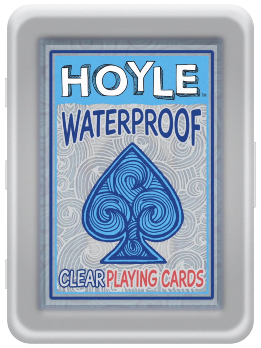 Hoyle Clear Waterproof Playing Cards