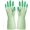Green, variant on JUANCHENG Long Latex Rubber Dishwashing Gloves Extended Cuff Thickened Waterproof Oil