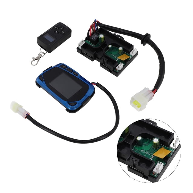 Bgsha Chauffage Diesel à Air Moniteur LCD Interrupteur Télécommande Carte Mère Mode Plateau