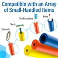 thumbnail image 6 of 6Pcs Non Slip Foam Tubing, Utensils Pen Foam Grip Tubing Handle Sleeve Cover for Disabled, Elderly, Spoon, Fork Round Hollow Closed Cell Tube, 6 of 9