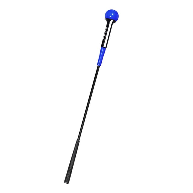 Entrenador de golf,Herramienta de entrenamiento Palo de práctica ligero portátil,Palo de calentamiento para corrección de posición Flexibilidad Tempo Azul