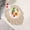 Rose Gold, variant on Stylish Hollow-out Turtle Back Leaf Decoration Placemat with Leaves, , Oil-proof and Durable Table Doilies Plate Charger Place Mates for 4 round Woven Mat Cork Place Mats Indoor Dining