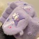 thumbnail image 4 of Guantes Sanrio para niños, guantes de invierno con medio dedo, guantes sin dedos para niñas, dibujos animados, estudiantes de escuela primaria, escritura, 4 of 5
