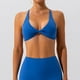 thumbnail image 2 of Sujetador deportivo con espalda abierta para mujer, con tirantes, para yoga y running, poliéster/spandex, sujeción media, S-XL, 2 of 8